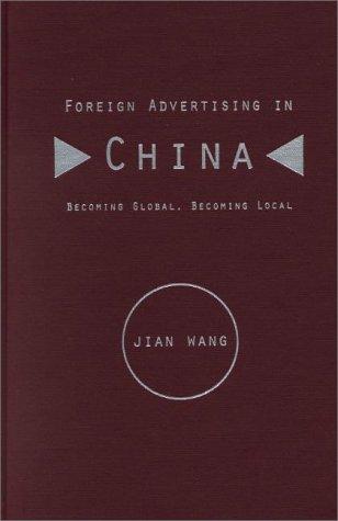 Cover for Foreign Advertising in China