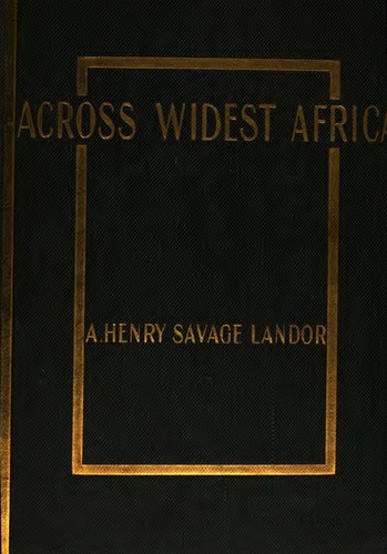 Cover for Across widest Africa