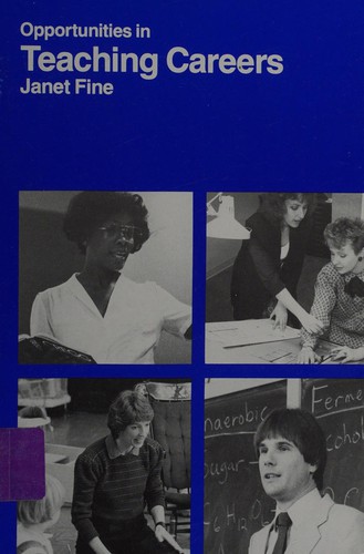 Cover for Opportunities in teaching careers
