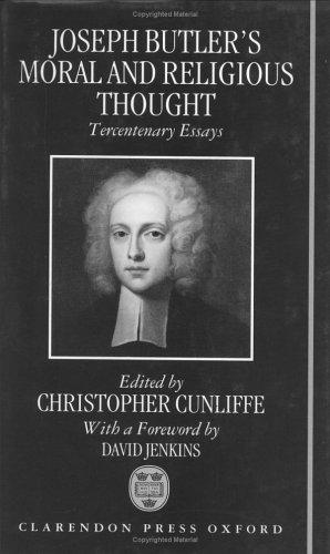 Cover for Joseph Butler's Moral and Religious Thought