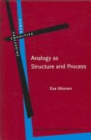 Cover for Analogy as structure and process