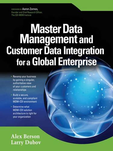 Cover for Master Data Management and Customer Data Integration for a Global Enterprise