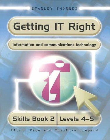 Cover for Getting It Right: Information and Communications Technology 