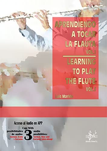 Cover for APRENDIENDO A TOCAR LA FLAUTA / LEARNING TO PLAY THE FLUTE VOL.1