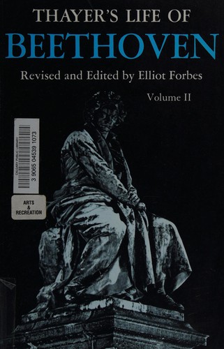 Cover for Thayer's Life of Beethoven