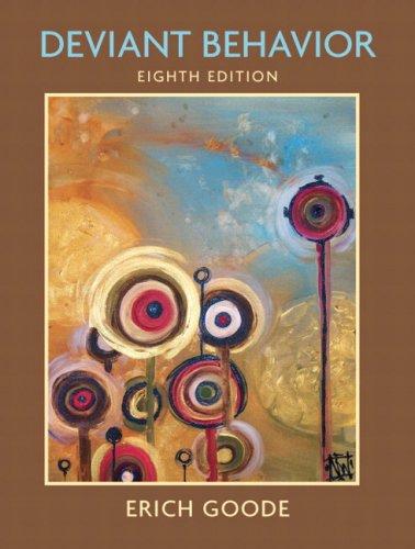 Cover for Deviant Behavior (8th Edition)