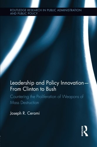 Cover for Leadership and Policy Innovation - From Clinton to Bush