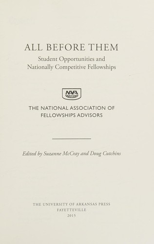 Cover for All Before Them