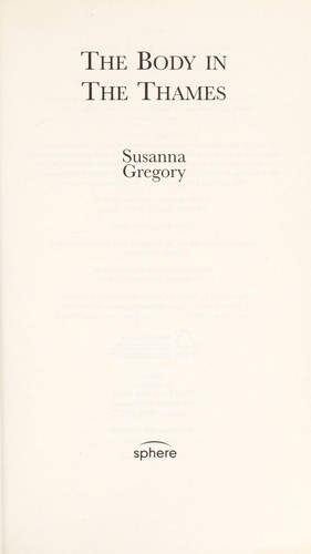 Cover for The body in the Thames