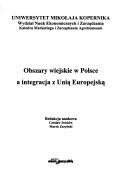 Cover for Obszary Wiejskie W Polsce a Integracja Z Unia Europejska
