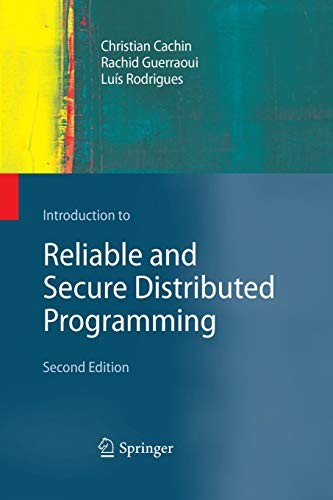 Cover for Introduction to Reliable and Secure Distributed Programming