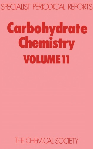 Cover for Carbohydrate chemistry