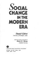 Cover for Social change in the modern era