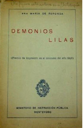 Cover for Demonios lilas.