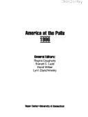 Cover for America at the Polls, 1996 (Occasional Papers and Monograph Series : No 12)