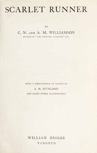 Cover for Scarlet Runner