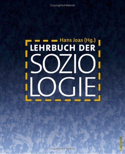 Cover for Lehrbuch der Soziologie. Studienausgabe.