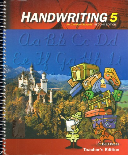Cover for Handwriting 5 for Christian Schools