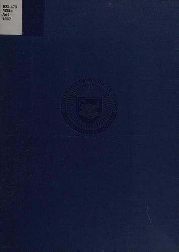 Cover for An autobiographical sketch by John Marshall