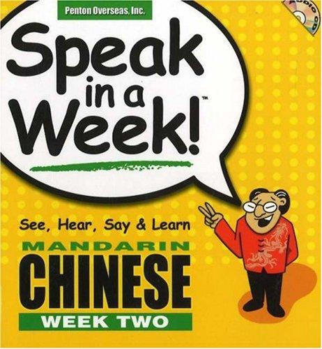 Cover for Speak in a Week Mandarin Chinese Week 2 (Speak in a Week)