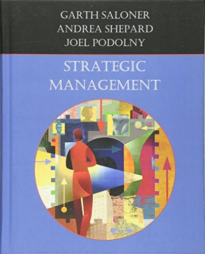 Cover for Strategic Management
