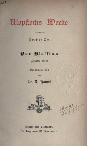 Cover for Werke
