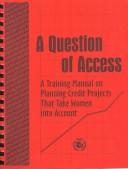 Cover for A Question of Access