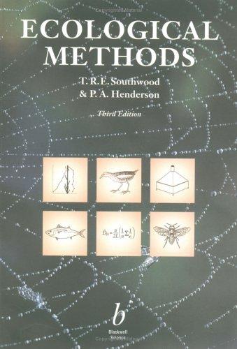 Cover for Ecological Methods