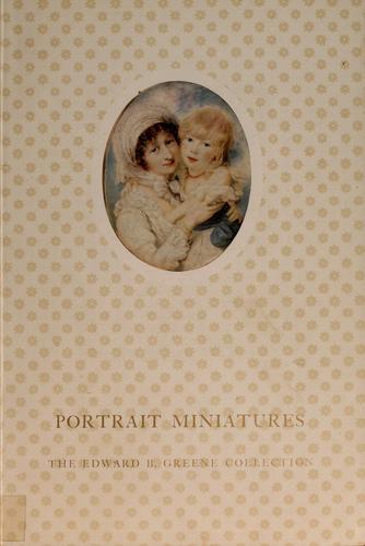 Cover for Portrait miniatures