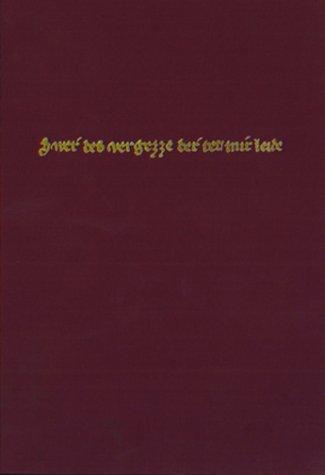 Cover for Swer des vergezze der tet mir leide