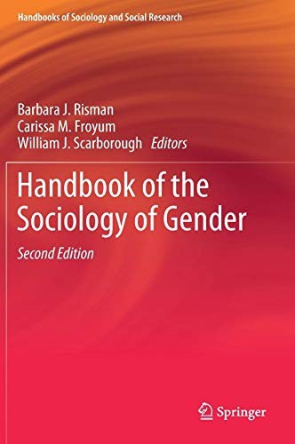 Cover for Handbook of the Sociology of Gender