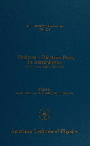 Cover for Positron-electron pairs in astrophysics