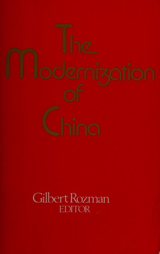 Cover for The Modernization of China