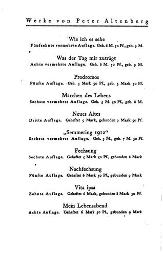 Cover for "semmering 1912".