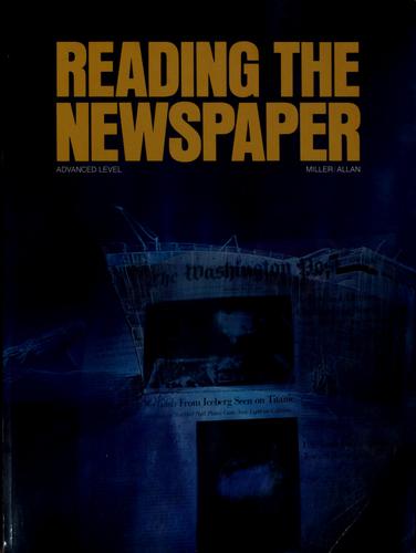 Cover for Reading the newspaper