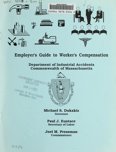 Cover for Employer's guide to worker's compensation