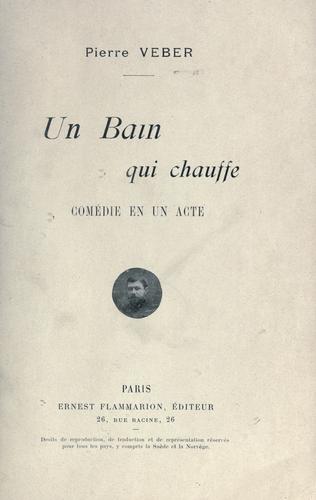 Cover for Un bain qui chauffe