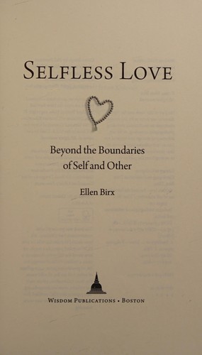 Cover for Selfless love