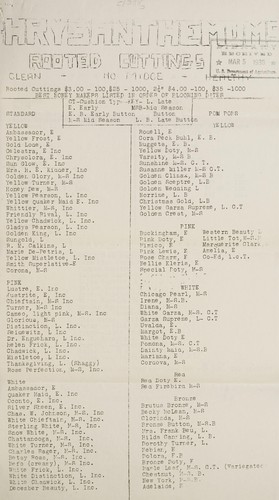 Cover for [W.E. Trimble Greenhouse Co. price lists]
