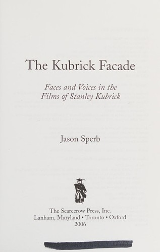 Cover for The Kubrick facade
