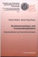 Cover for Rechtsextremismus und Fremdenfeindlichkeit