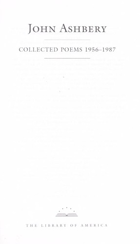 Cover for Collected poems 1956-1987