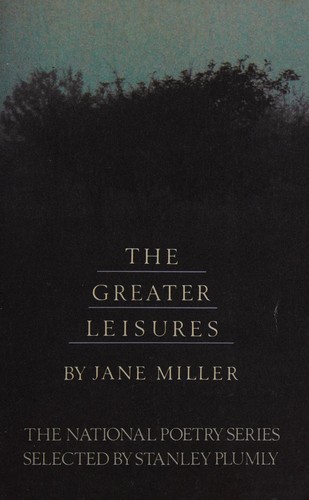 Cover for The greater leisures