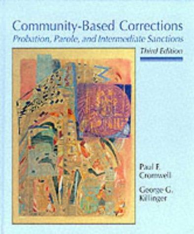 Cover for Community-based corrections