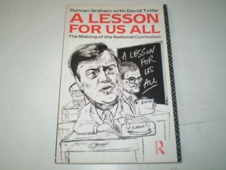 Cover for A lesson for us all