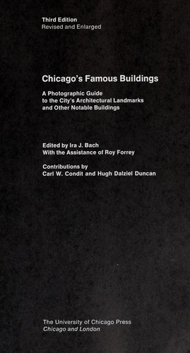 Cover for Chicago's famous buildings