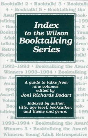 Cover for Index to the Wilson Booktalking Series