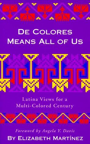 Cover for De colores means all of us