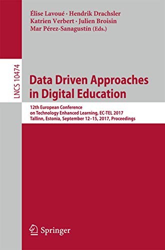 Cover for Data Driven Approaches in Digital Education