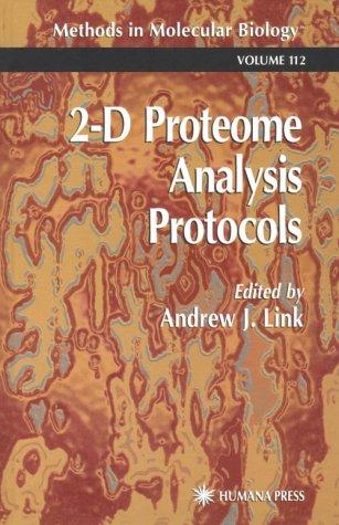 Cover for 2-D proteome analysis protocols